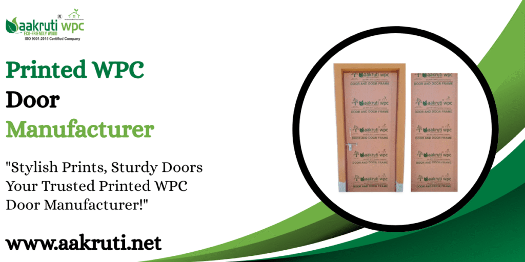Printed WPC Door Manufacturer
