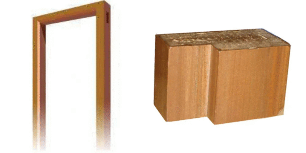 Single Shutter Wpc Door Frame